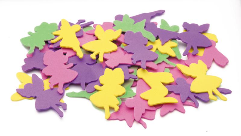 EC Foam Shapes - Fairy Magic Pack of 60